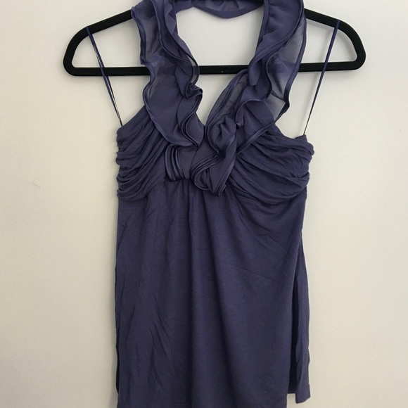 Express Ruffles Halter Top - Picture 8 of 9